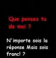 QUE PENE TU DE MOI?